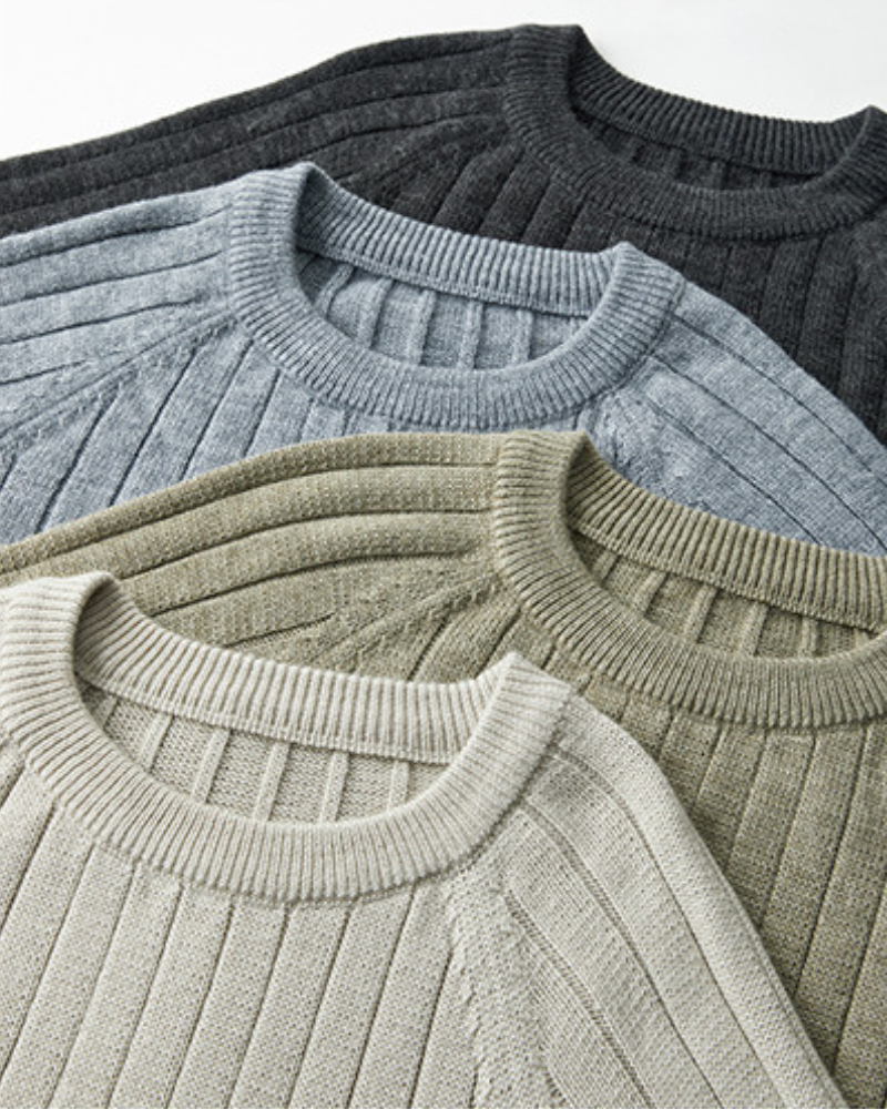 Sweater 100% lã premium