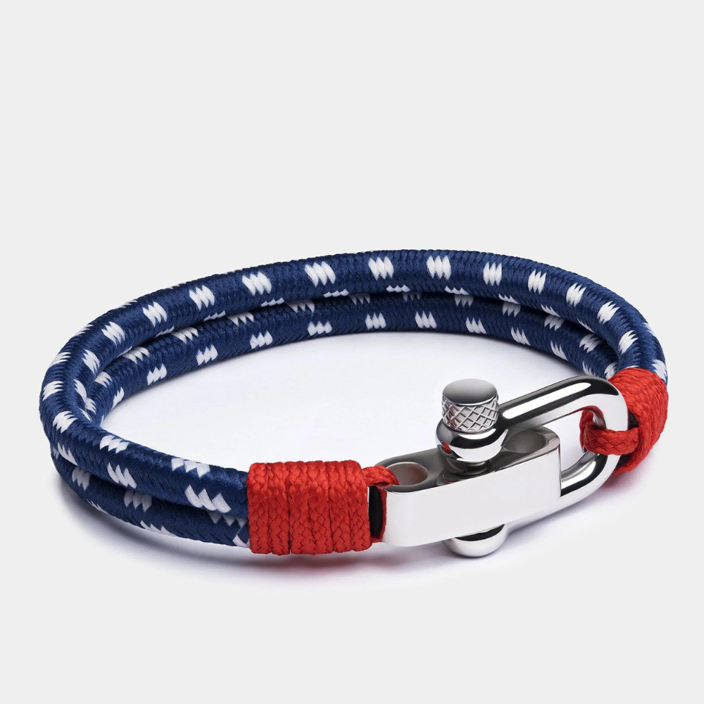 Bracelet Sailboat String Blue