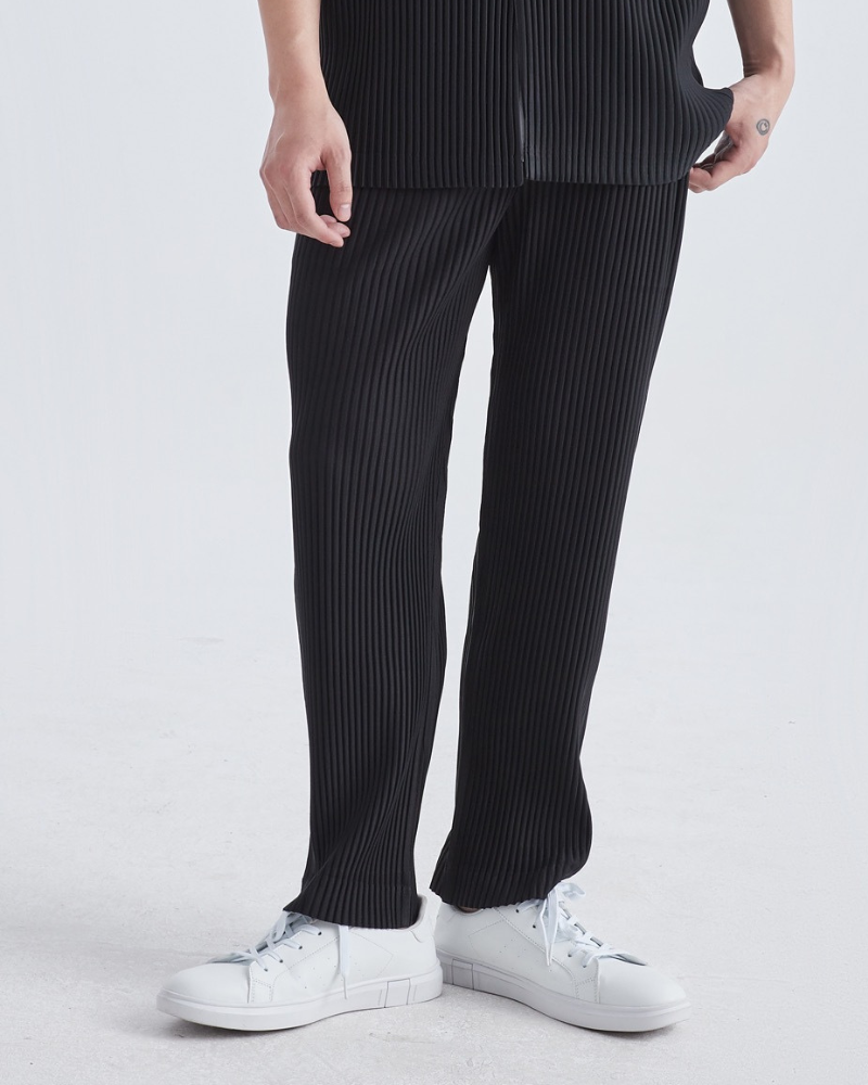 Ribbed Cotton Trousers