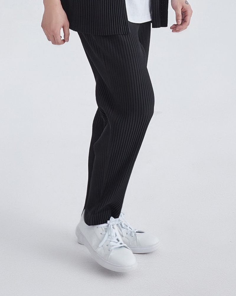 Ribbed Cotton Trousers