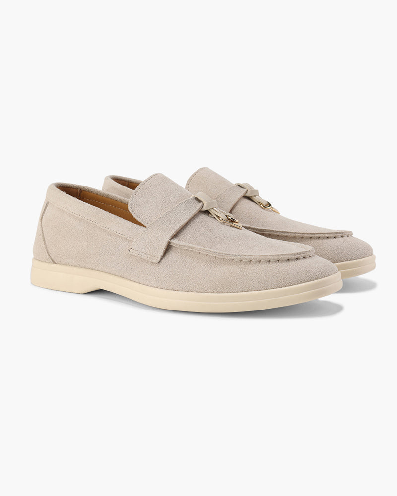 Uranos Women's Suede Loafers