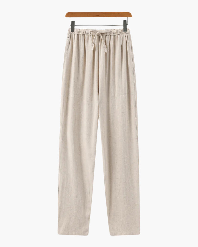 Marrakech Linen Trousers (Slim Fit)