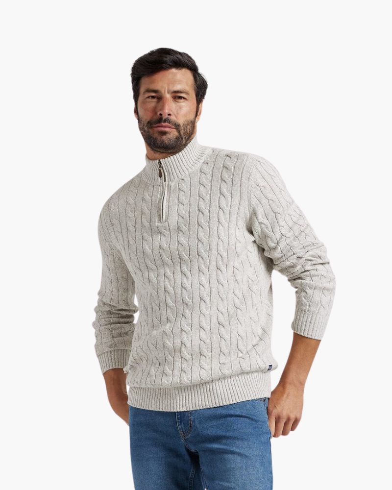 Sweater Verbier Meio Zipper