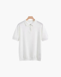 Shirt polo Of Zipper Marbella