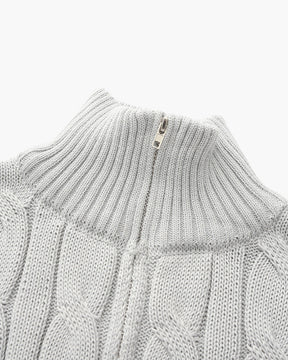 Sweater Verbier Meio Zipper