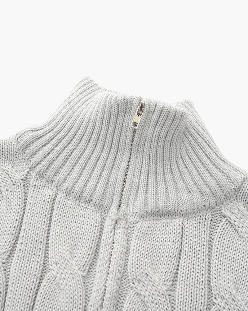 Sweater Verbier Meio Zipper