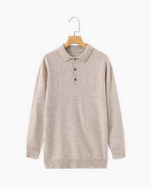 Shirt polo 100% cashmere