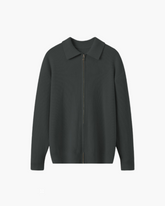 Sweater 100% lã premium Of Zipper