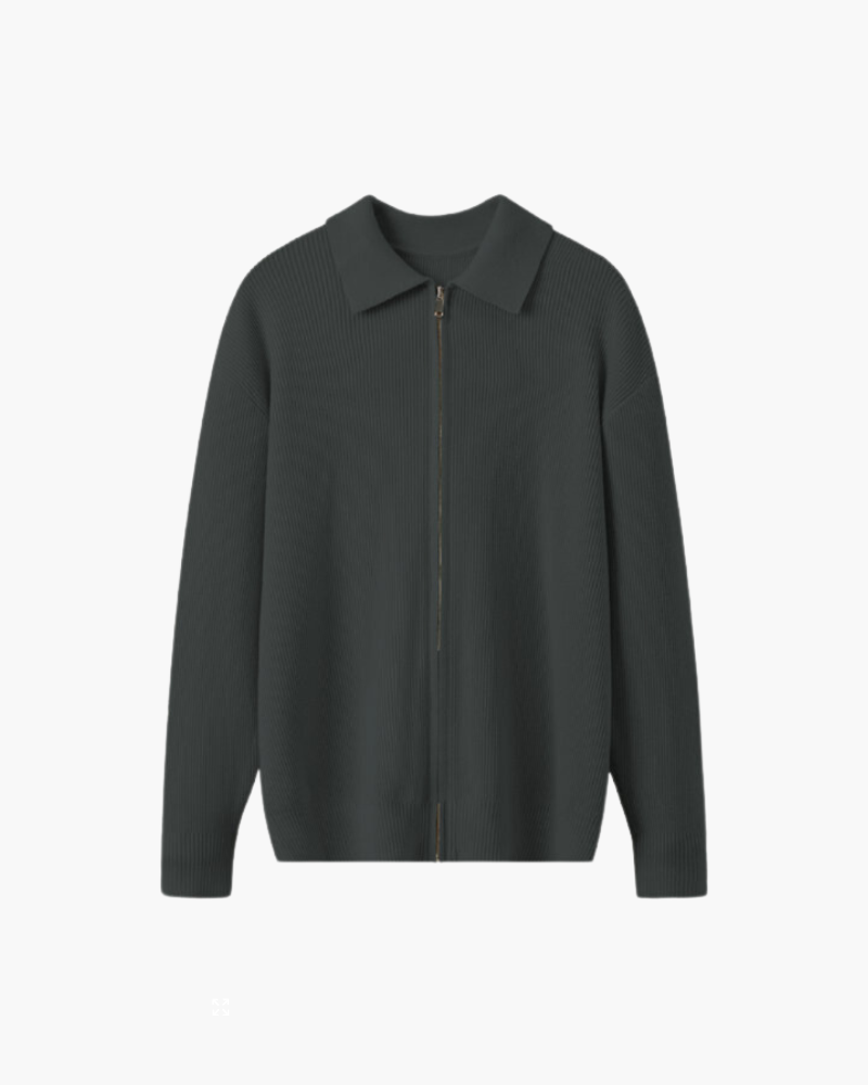 Sweater 100% lã premium Of Zipper