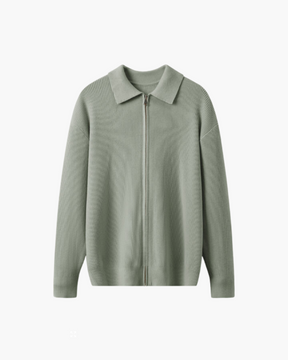 Sweater 100% lã premium Of Zipper