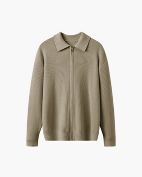 Sweater 100% lã premium Of Zipper