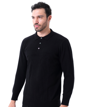 Shirt polo 100% cashmere