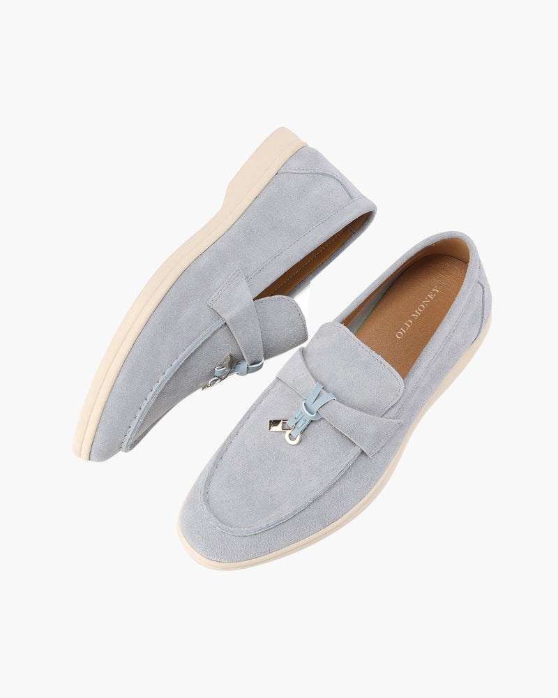 Uranos Women's Suede Loafers