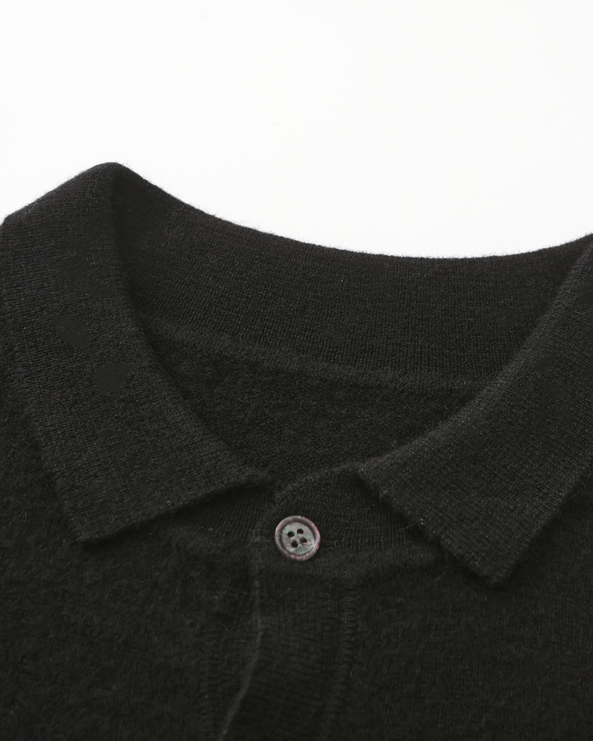 Shirt polo 100% cashmere