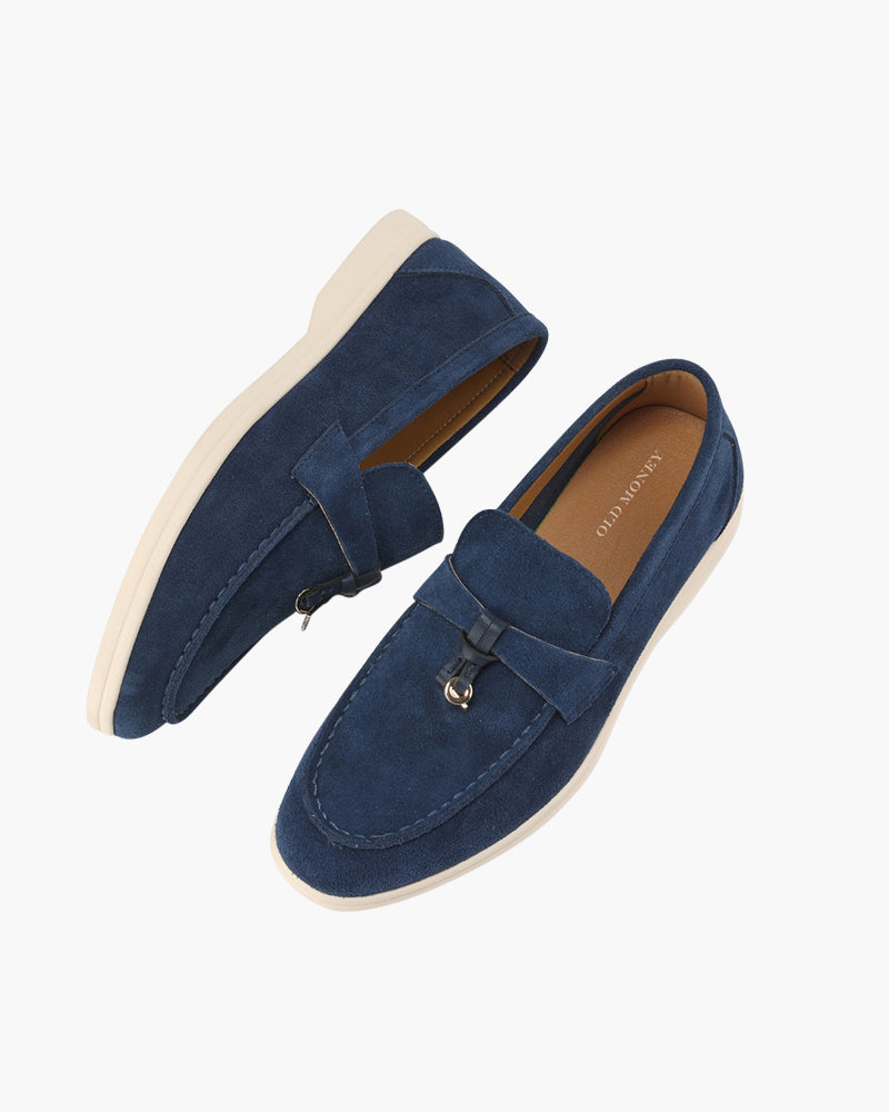 Uranos Women's Suede Loafers