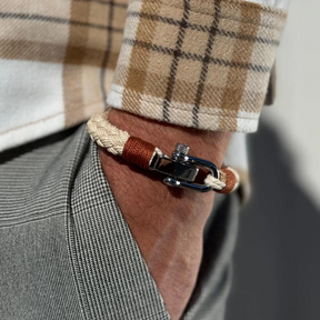 Bracelet Cotton bege Gio