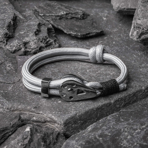 Bracelet String Gray Bravo Silver