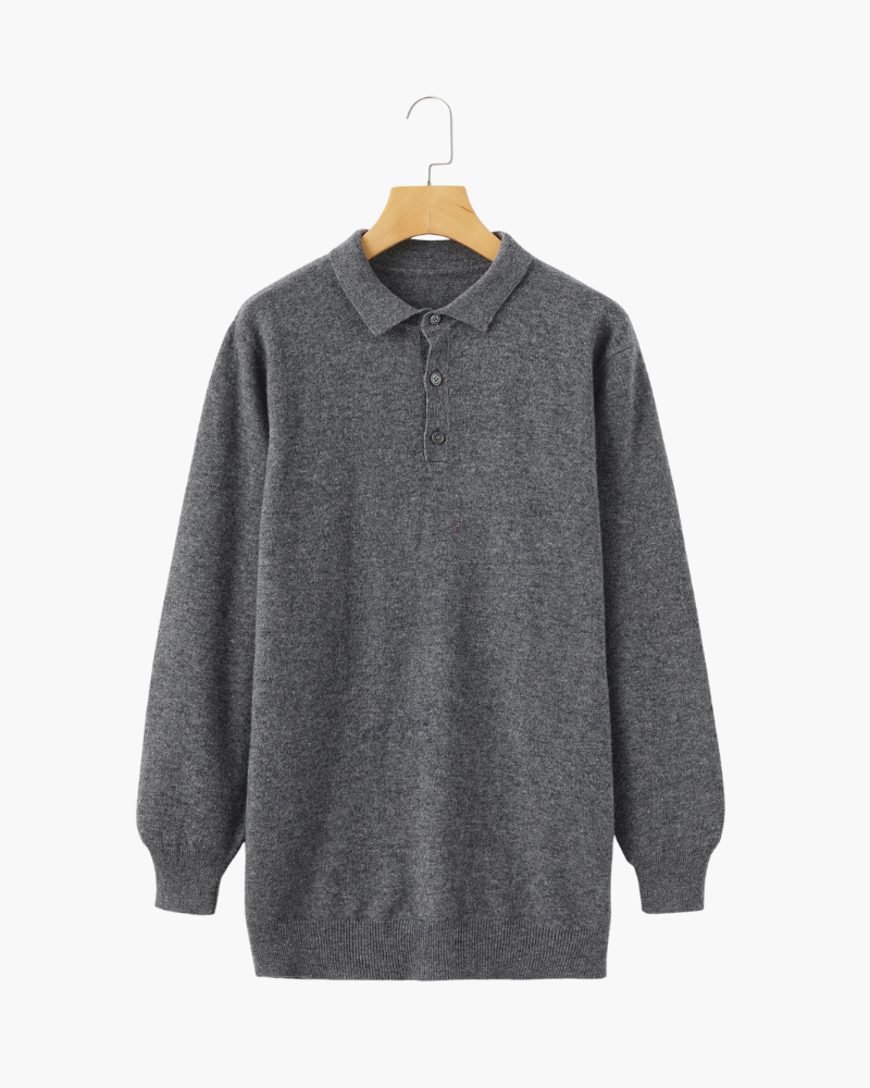 Shirt polo 100% cashmere