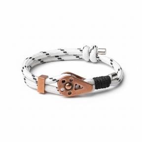 Bracelet String White Bravo Copper