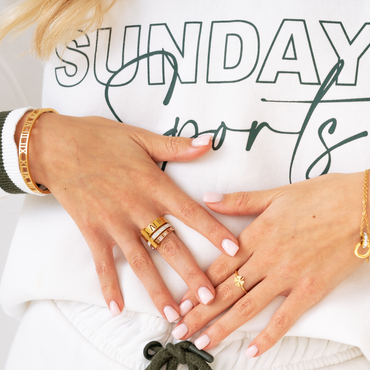 Ring Aro Triplo Algarismo Romano - Uranos 