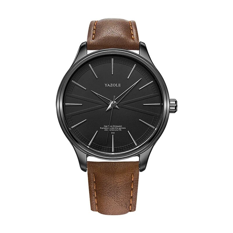 Relógio Uranos Executivo Black Brown 42mm - Uranos 