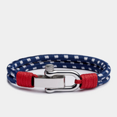 Bracelet Sailboat String Blue