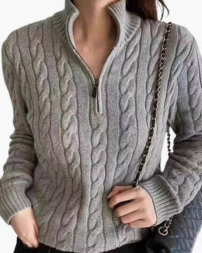 Sweater Woman Verbier Half Zipper