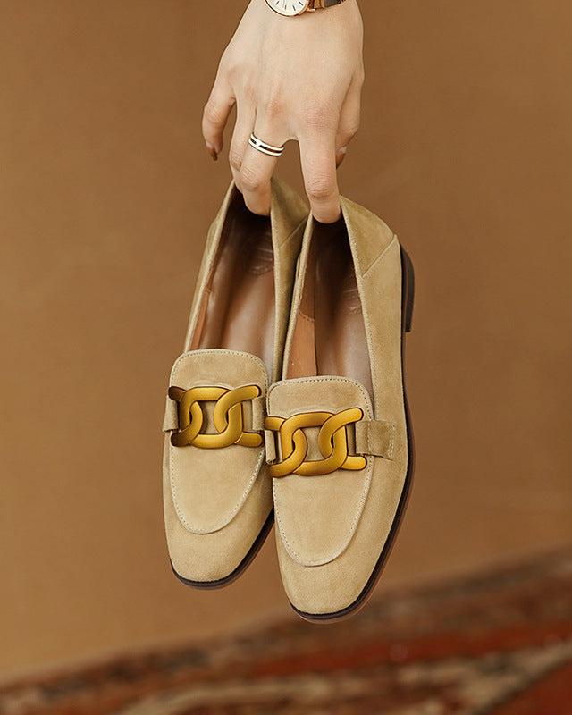 Duchess Suede Loafers