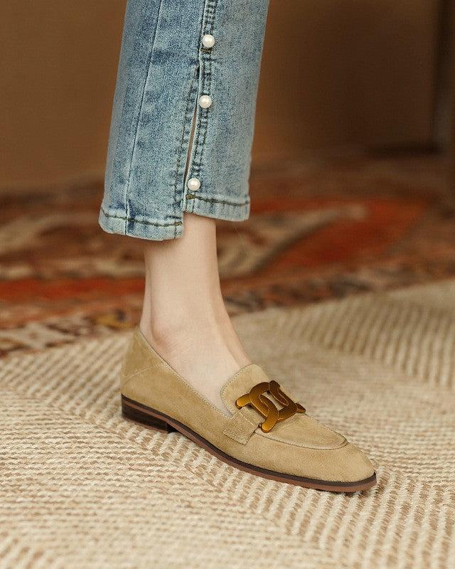 Duchess Suede Loafers