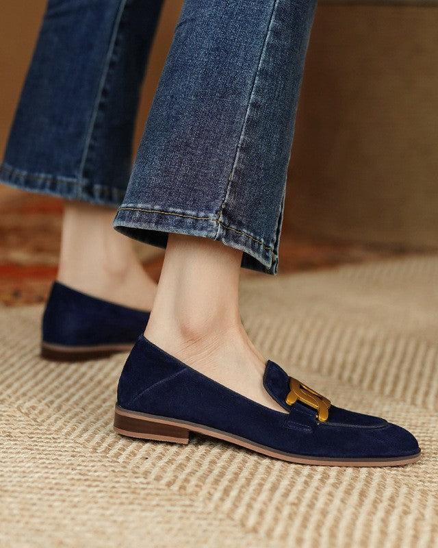 Duchess Suede Loafers