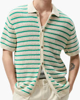 Marbella Knitted Button Up Shirt