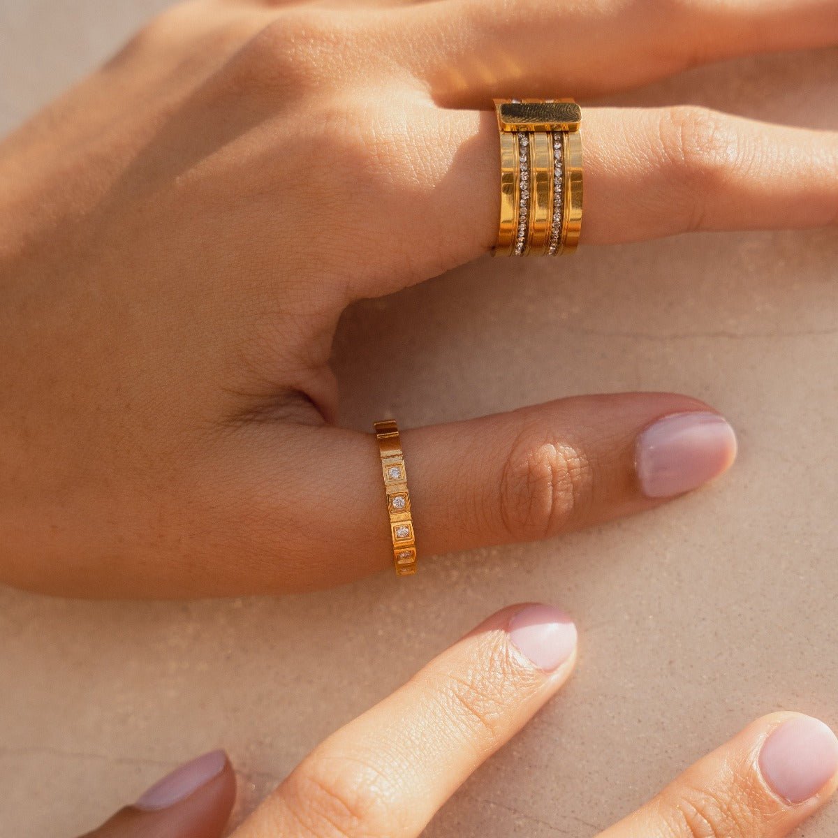 Ring Blocos of Pedra  - Uranos 