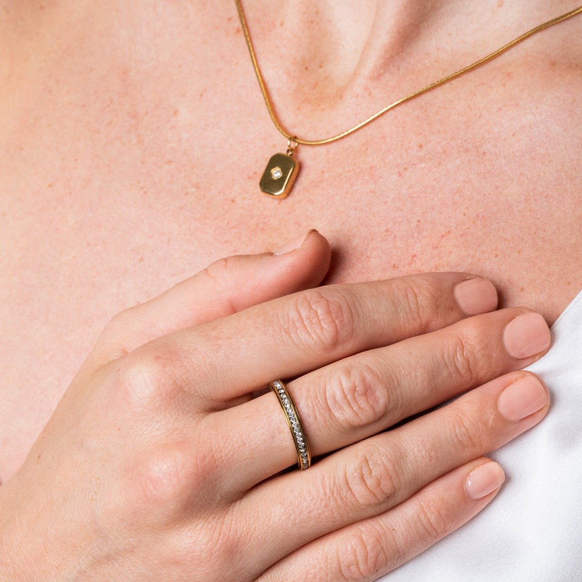 Ring Brilhante Rotativo  - Uranos 