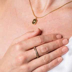 Ring Brilhante Rotativo  - Uranos 