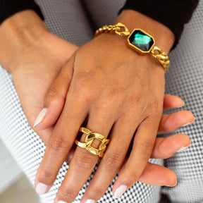 Ring Elo Duplo  - Uranos 