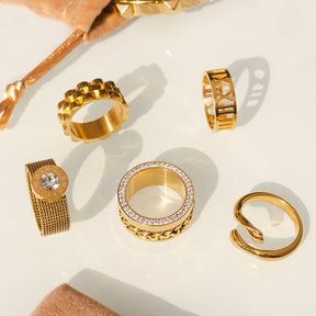 Ring Elos Zircônia  - Uranos 