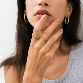 Ring Esferas Icônica  - Uranos 