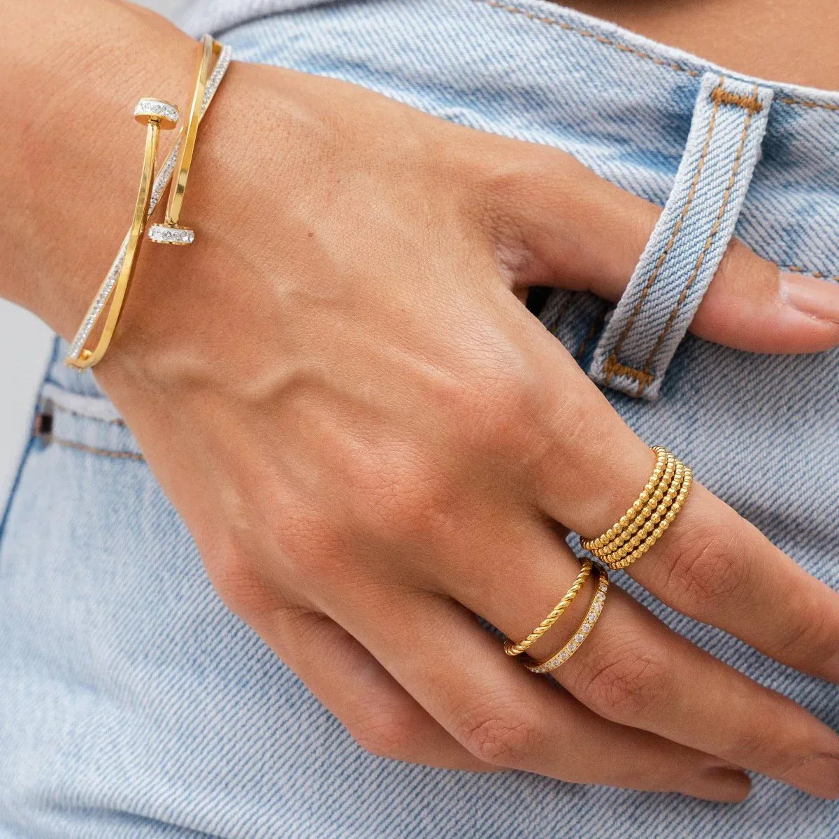 Ring Esferas Icônica  - Uranos 