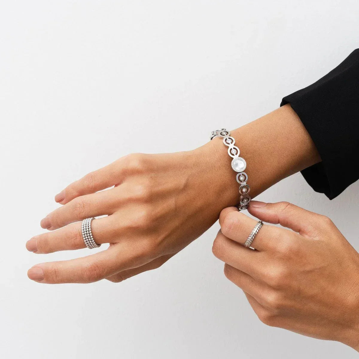 Ring Esferas - Silver - Uranos 