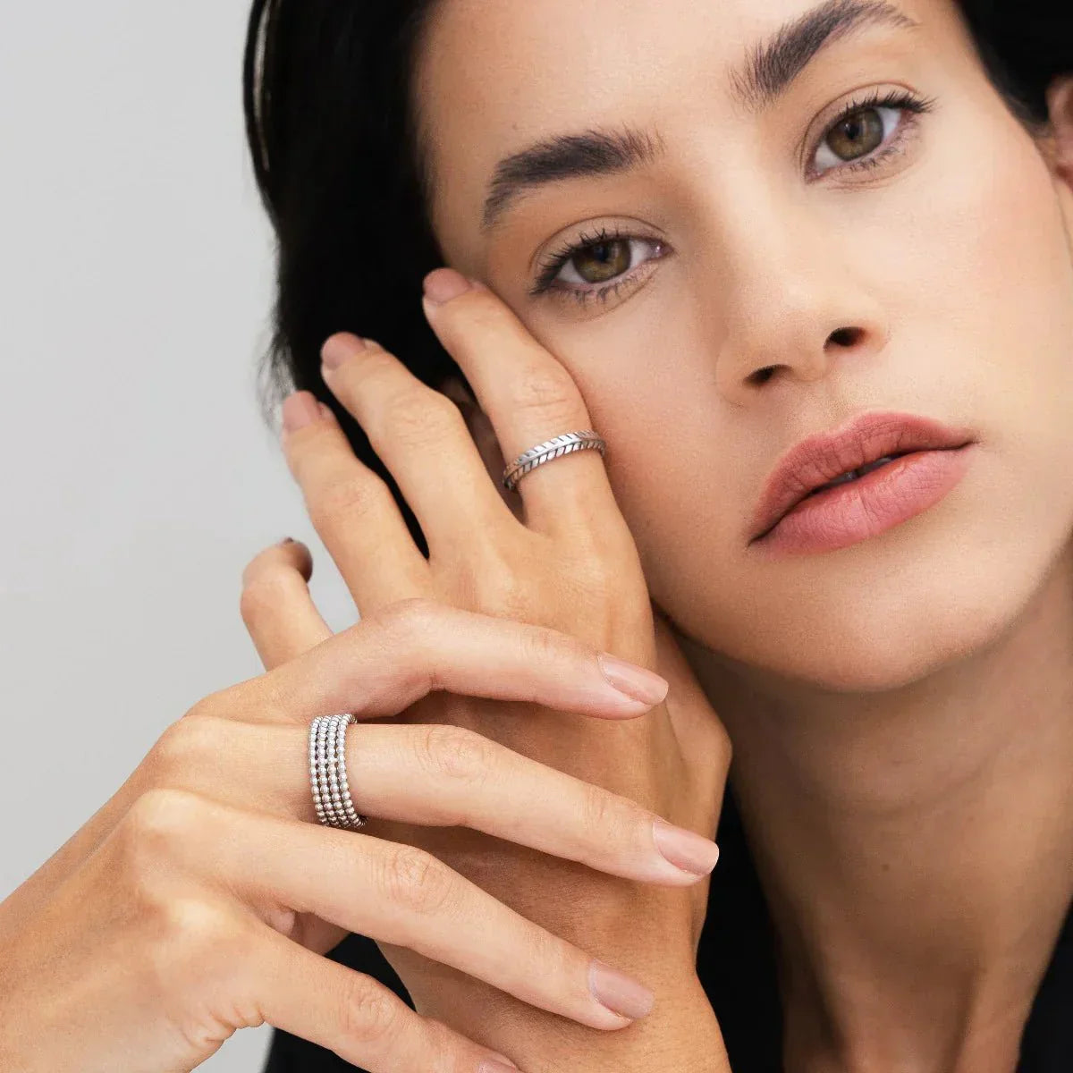 Ring Esferas - Silver - Uranos 