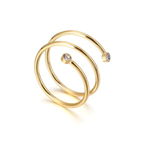 Ring Espiral Fine  - Uranos 