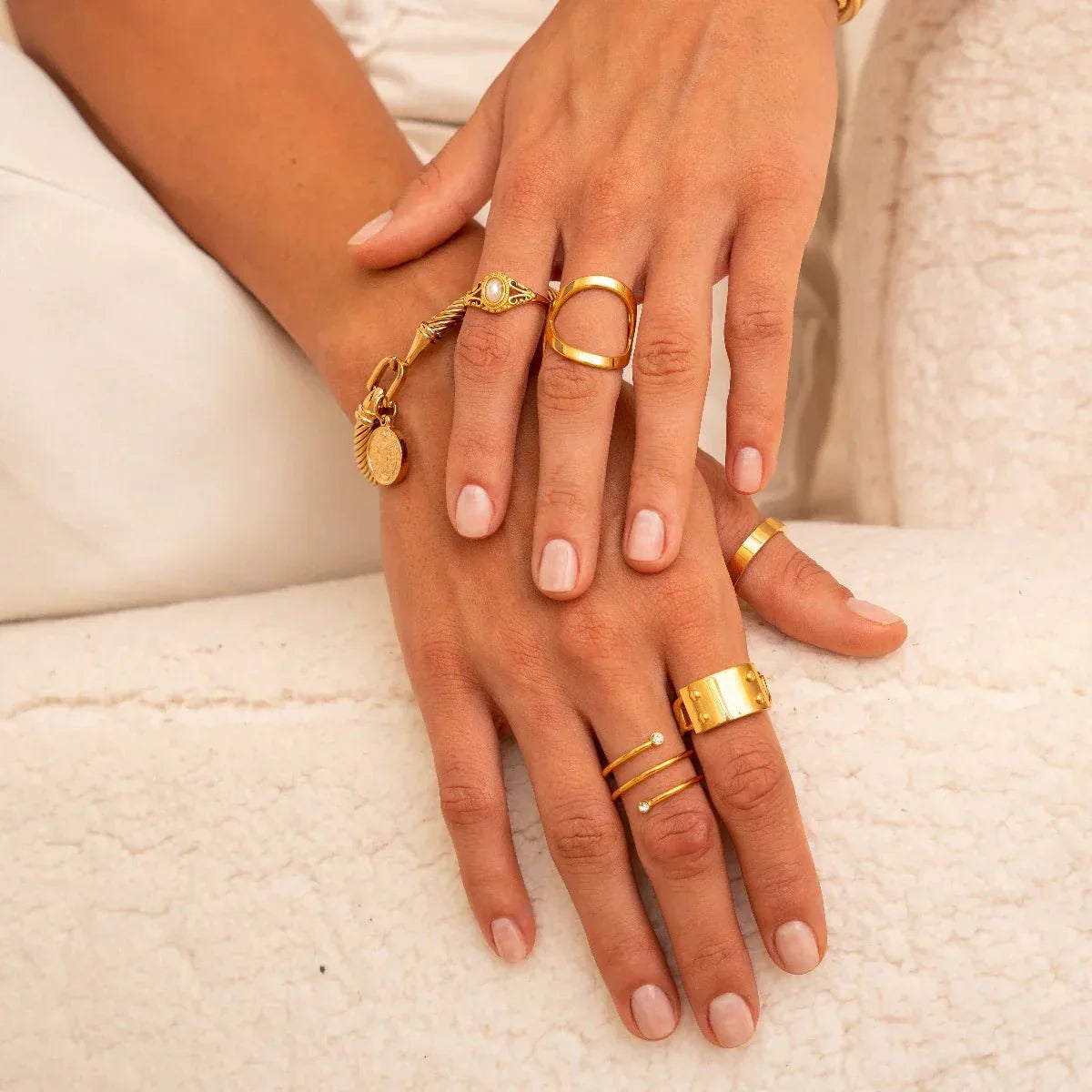 Ring Espiral Fine  - Uranos 