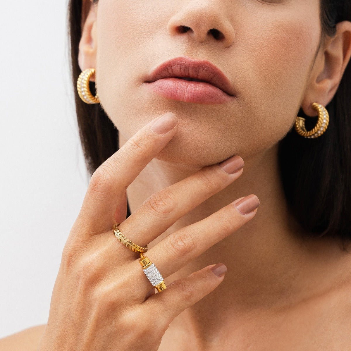 Ring Glitz Giratório  - Uranos 