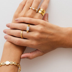 Ring Glitz Giratório  - Uranos 