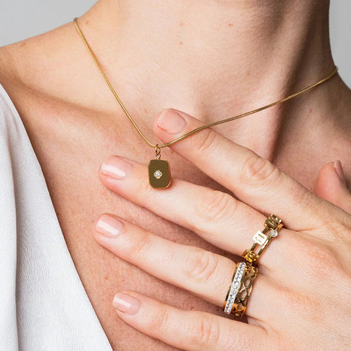 Ring Mosaico  - Uranos 