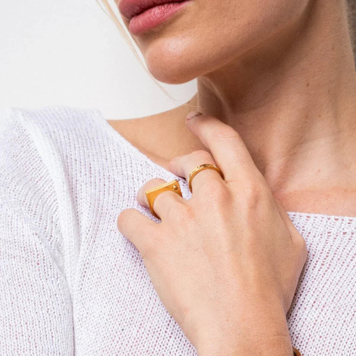 Ring Parafuso Plano  - Uranos 