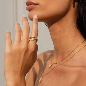 Ring Prego Pontas  - Uranos 