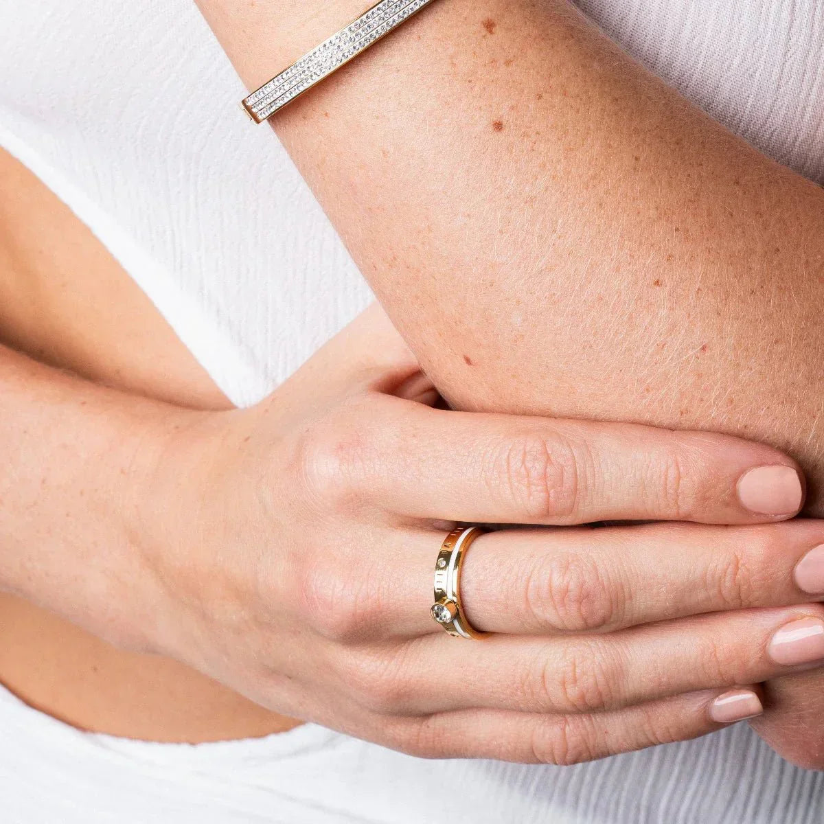 Ring Rainha Pedra Cristal  - Uranos 