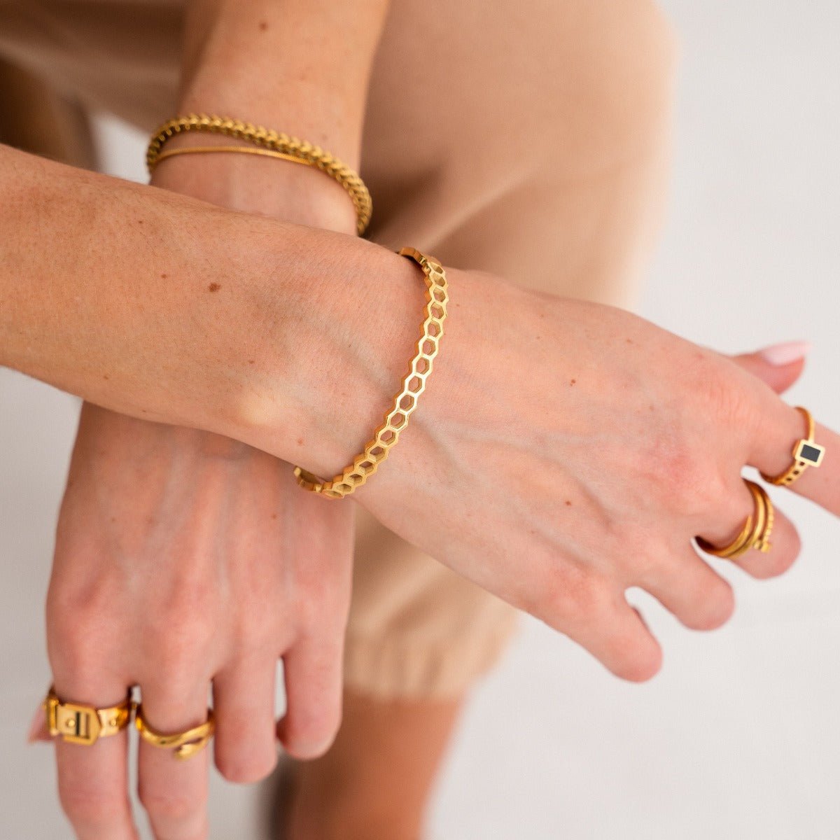 Bracelete Favo of Mel  - Uranos 