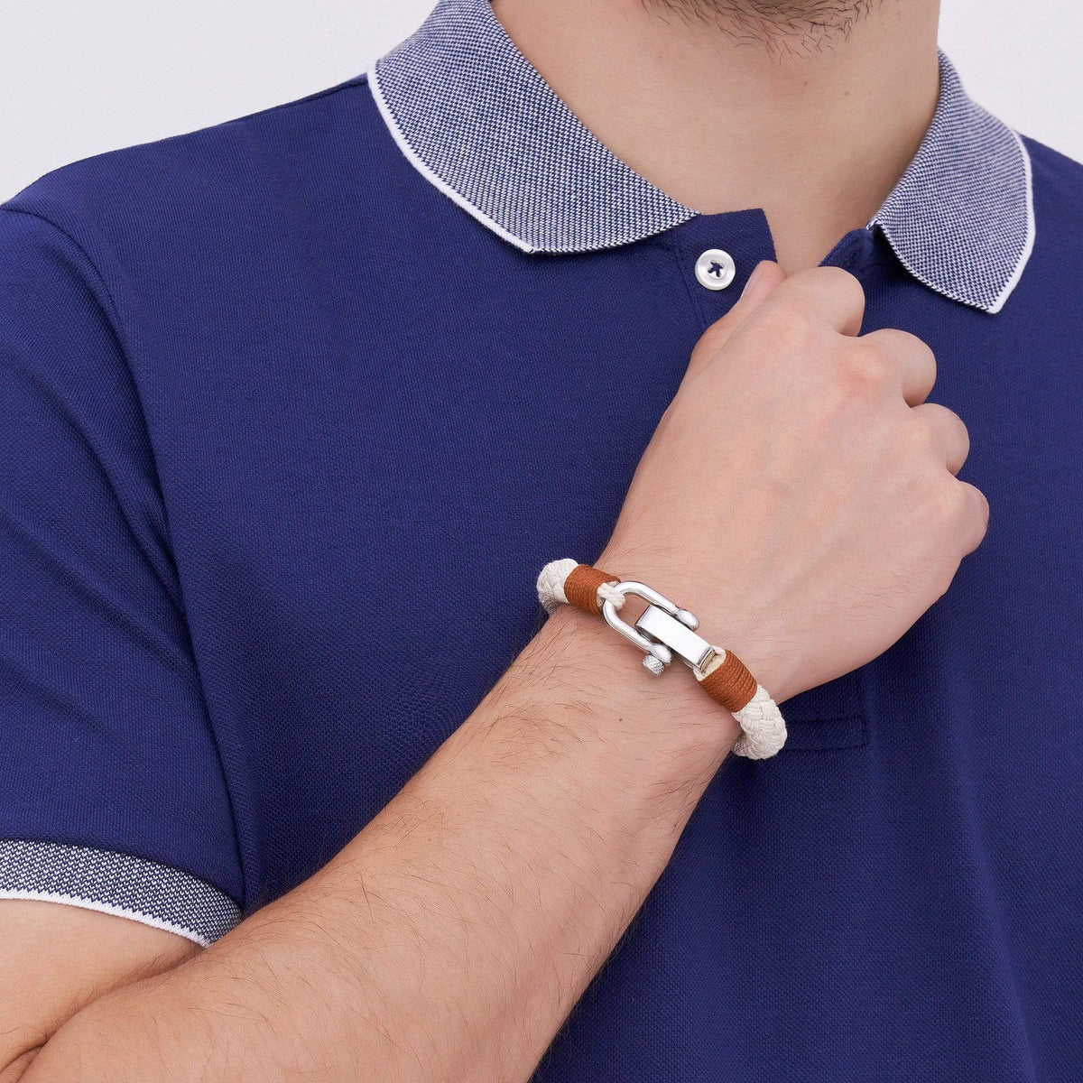 Bracelet Cotton bege Gio